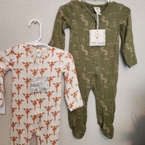 Kate quinn bamboo bundle footies NWT
